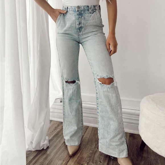 KanCan High Rise Flare Jeans Size 9/28 - Picture 1 of 8